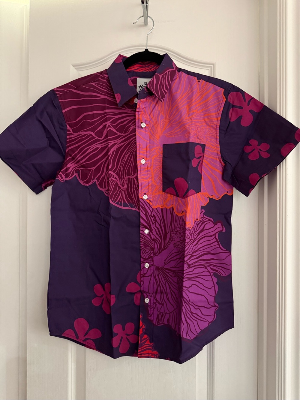 NEW Hapa House Mens Aloha Shirt Small